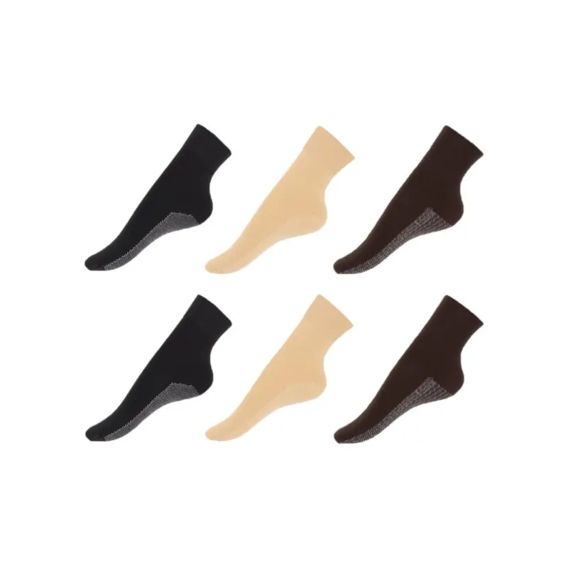 Lanza Mid Calf Socks Women's 6 Pack-9