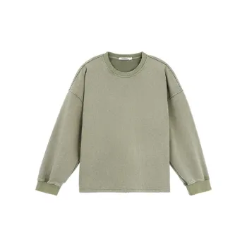 Bodydream Sweatshirts Unisex Gray Green