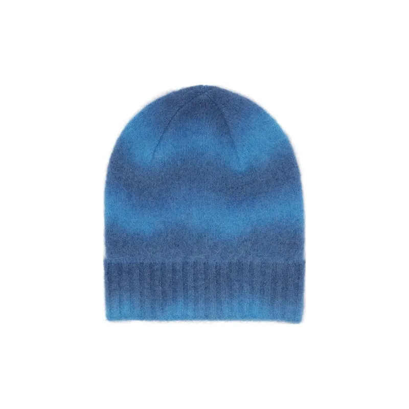 JETSET Alpaca Wool Elastane Beanies Women's Blue-0