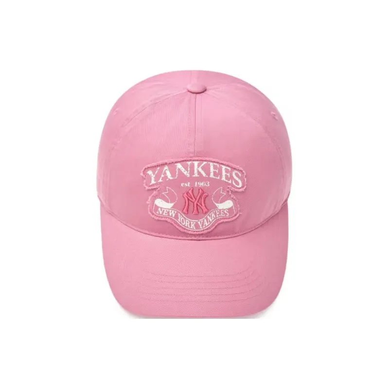 MLB Cotton Baseball Caps Unisex Pink-1