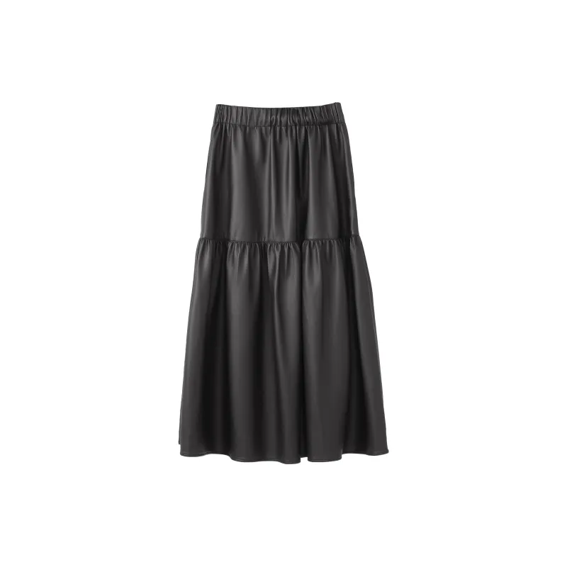 Fstudio Leather Long Skirts Women's-1