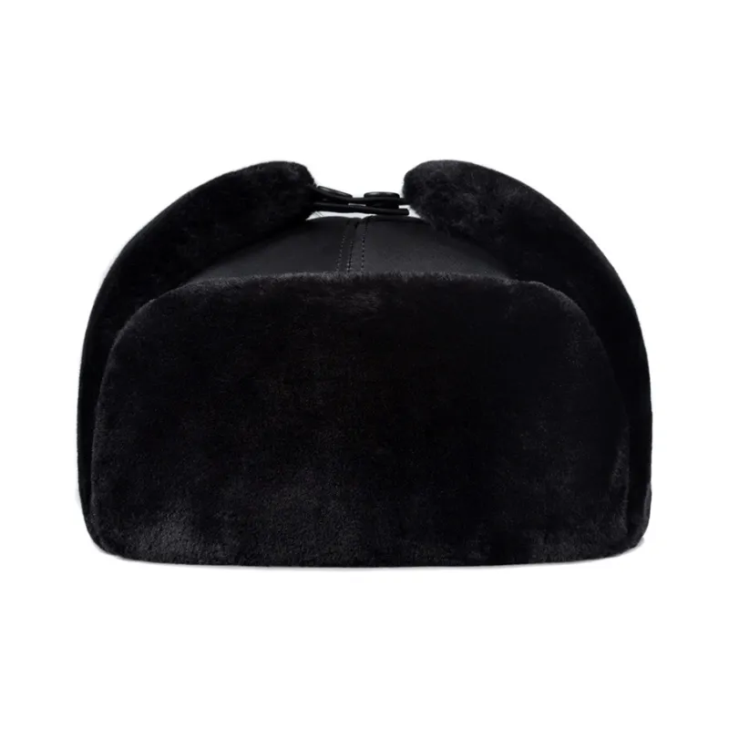 TUCANO Cow Leather Trapper Hats Unisex-19