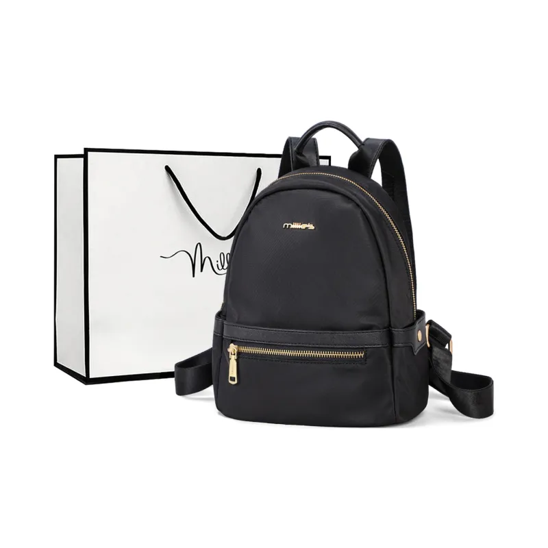 MILLIE'S Fabric Backpack Women's Black-0