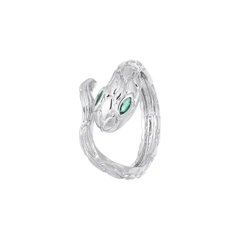 MISS XIA JWY Copper Silver Plated Rings Unisex