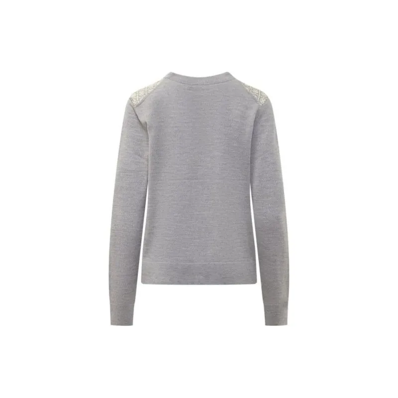 TORY BURCH T Monogram Twill Cardigan-1