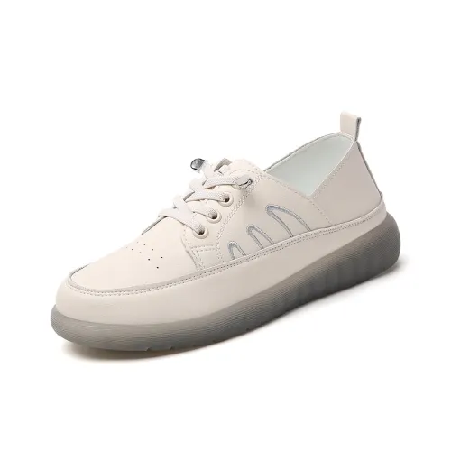 Reivanti Casual Single Shoes 2.5cm Women's Beige