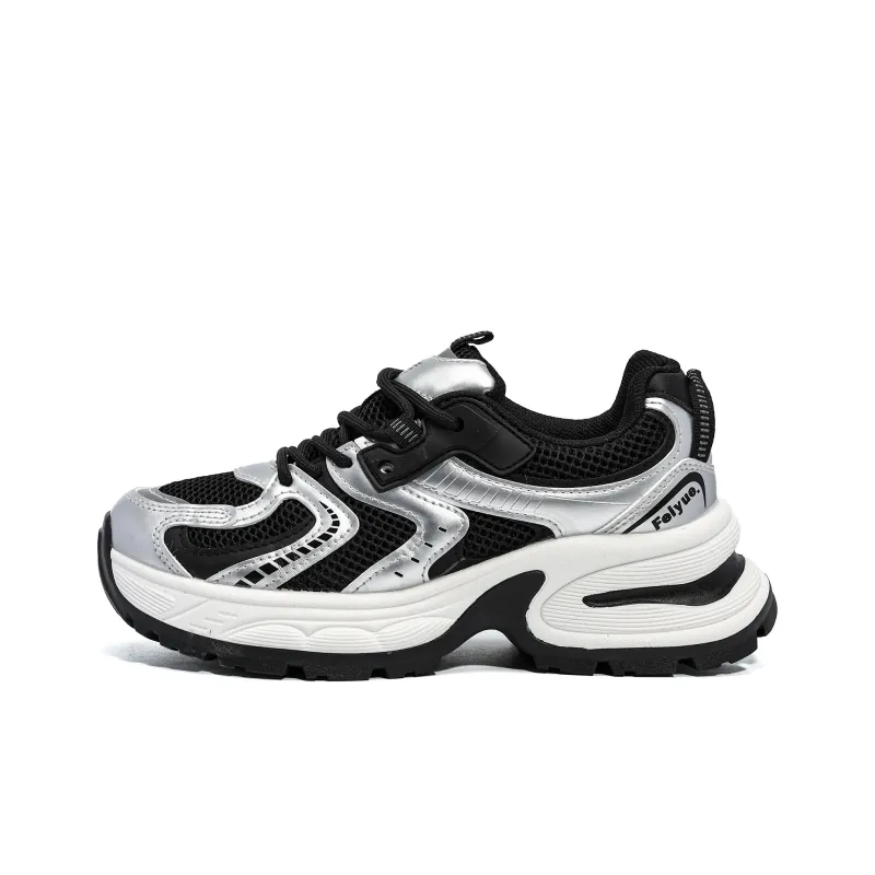 Dafu Leaps Forward Cushioning Anti-Slip Wear-Resistant Breathable Height Increasing Low-Top Chunky Sneakers Women's-7