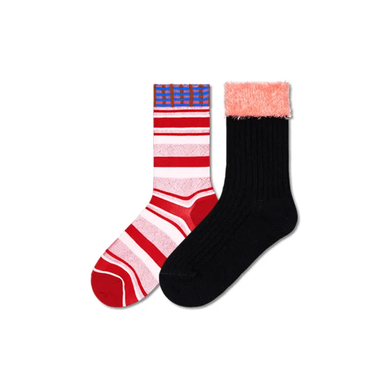 Happy Socks Mid Calf Socks Women's 2 Pack-20