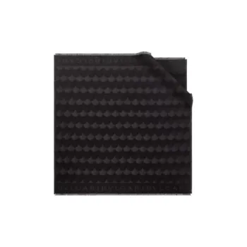 BVLGARI Silk Silk Scarves Women's Black