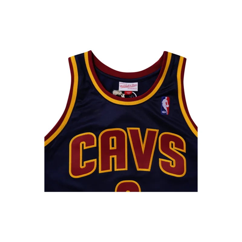 Mitchell & Ness Basketball Jersey Unisex Navy Blue-2