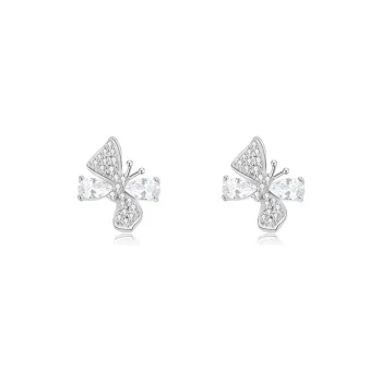 KAiLA S925 Silver Stud Earrings Women's
