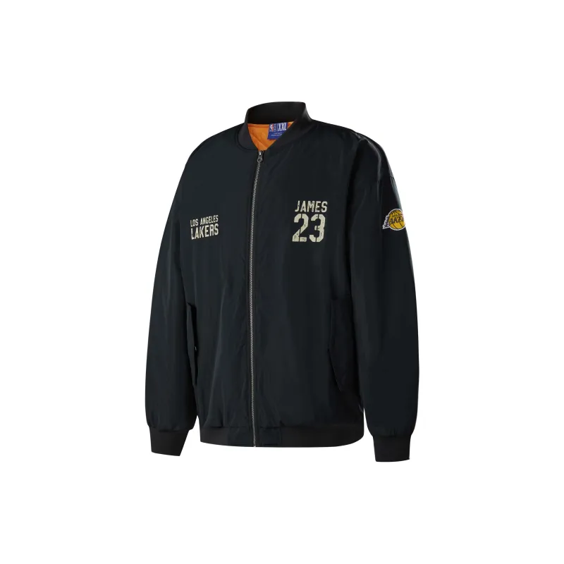 NBA Los Angeles Lakers Jackets Unisex Black-2