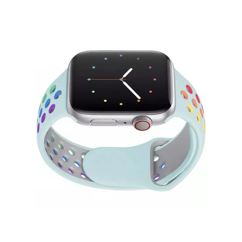 ZHENGGUANG Watch Band Apple Compatibility Silicone Material-13