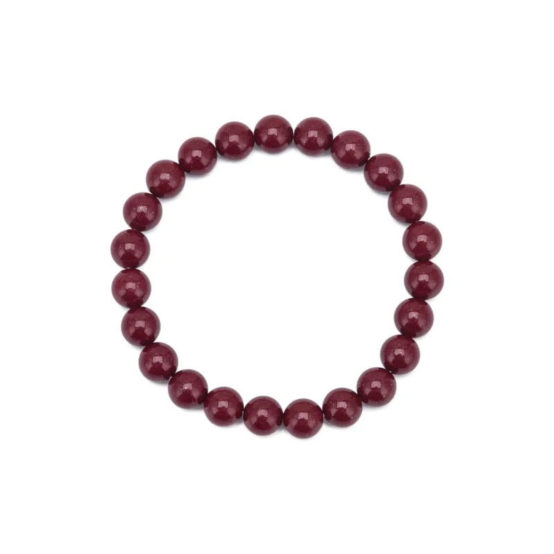 BLESSED BULLET Cinnabar Bracelets Unisex-0