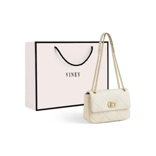 VINEY Cow Leather Shoulder Furla Bag Crossbody Furla Bag Small Square Furla Bag Regular Women's Ecru
