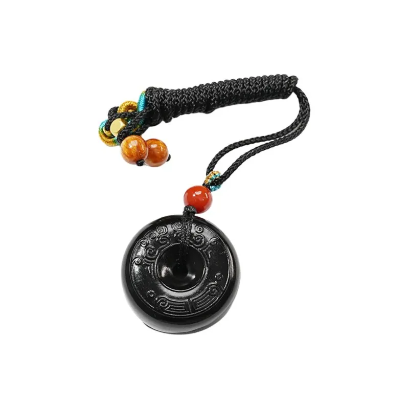 FANHAOGANG JADE Inkstone Necklaces Men's-0