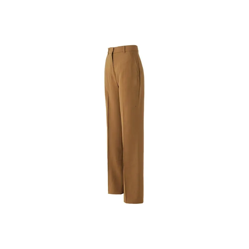 MaxMara Studio Suit Trouser Women's Camel Brown-2