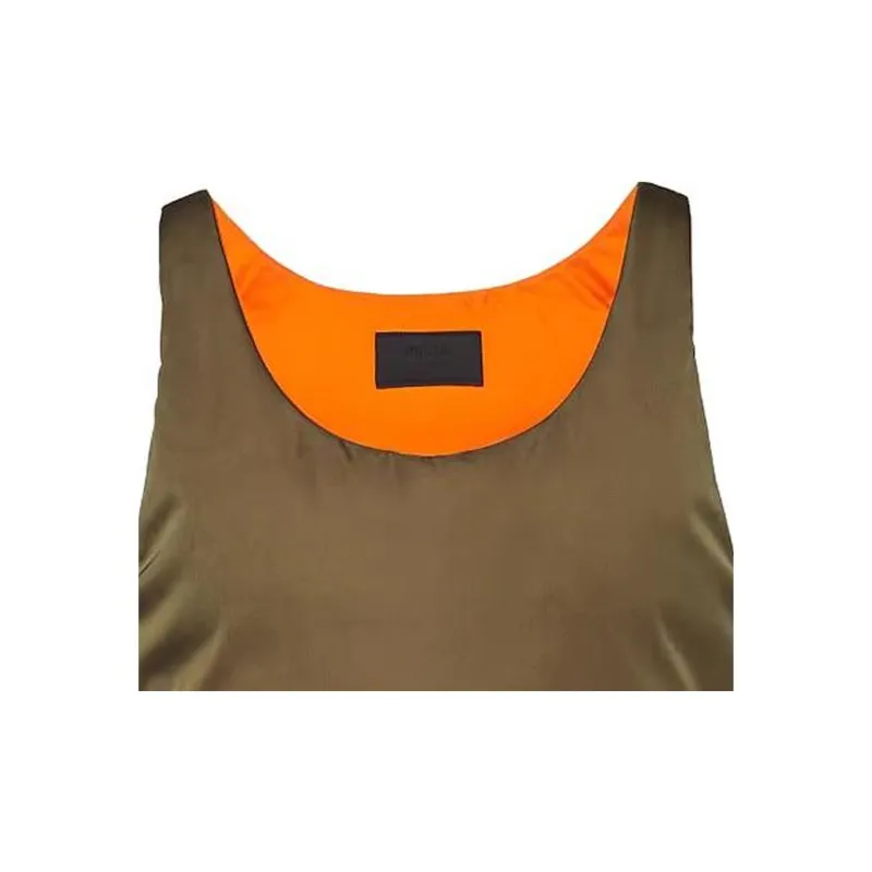 PRADA Down Vest Vest Men's Khaki-4