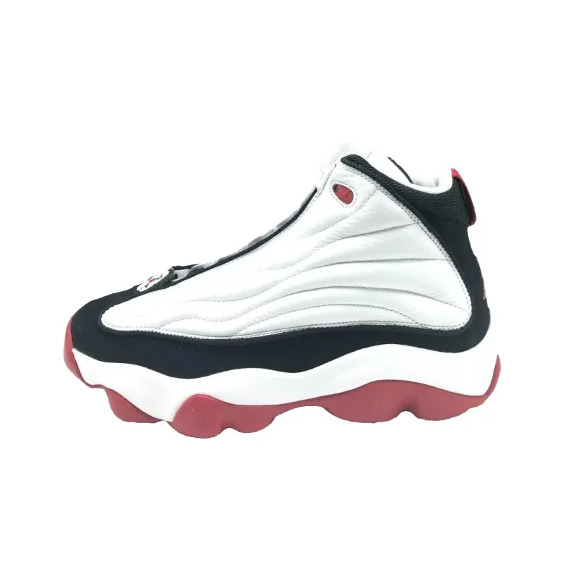 JORDAN Pro Strong White Gym Red Black-0