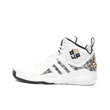 Adidas D HOWARD 5 Anti Slip Wear Resistant Mid Top Basketball Shoes Men's White