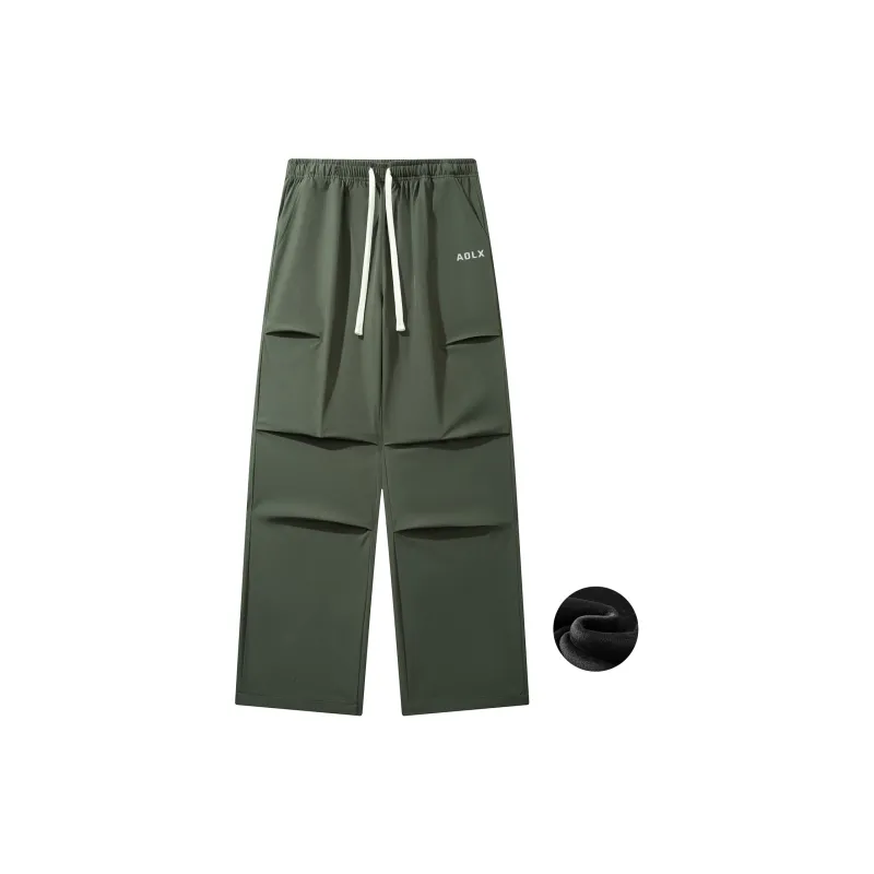 Aol Knitted Sports Pants Unisex-13
