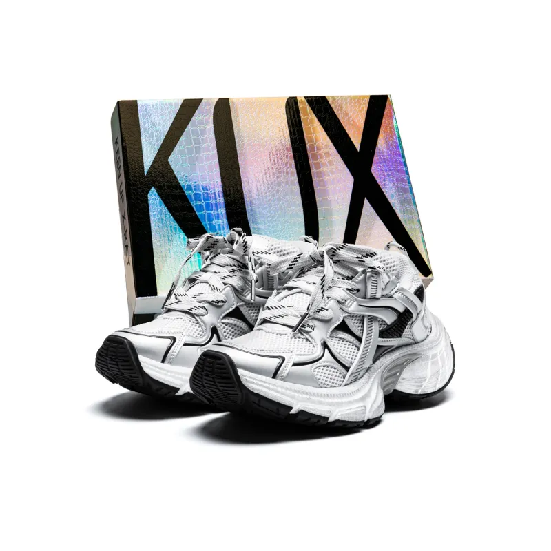 KUX Cushioning Anti-Slip Wear-Resistant Breathability Low-Top Chunky Sneakers Unisex Box Included-12