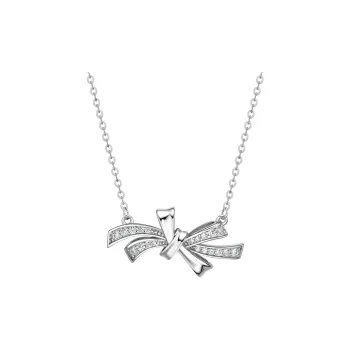 ME LUXE S925 Silver Necklace Elegance Gentle Versatility #Good Luck Anniversary Confession Gift Women's