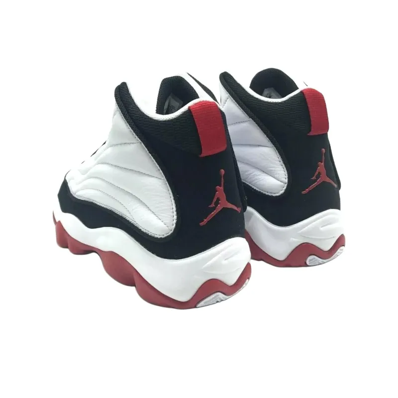 JORDAN Pro Strong White Gym Red Black-3