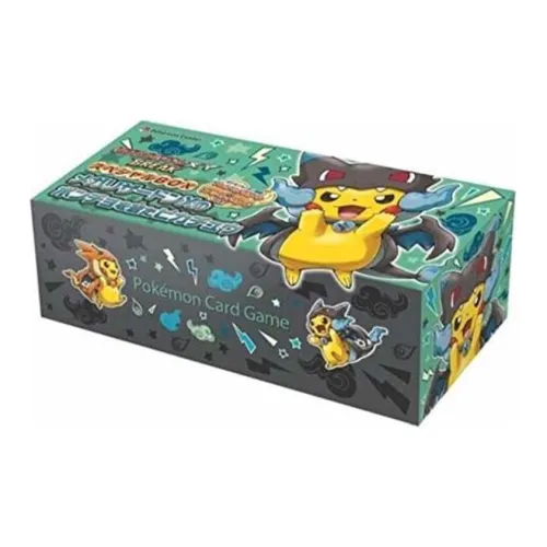 POKEMON Pokémon Trading Card Game XY BREAK Special Box Super Charizard X Raincoat 1 Pair Pikachu Battle Cards Whole Box