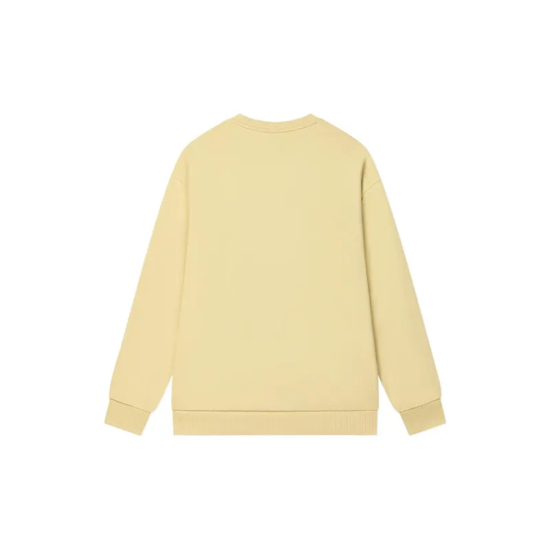 FILA ORIGINALE Sweatshirt Men's Coffee Beige Yellow-1