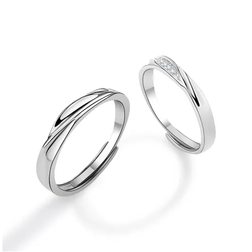 MISS TOOYA Sterling Silver Rings Unisex