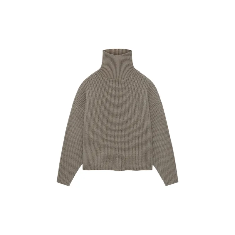 Fear Of God Essentials Heavy Waffle Turtleneck-1