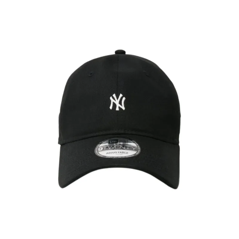 New Era Cotton Fabric Baseball Caps Unisex Black-1