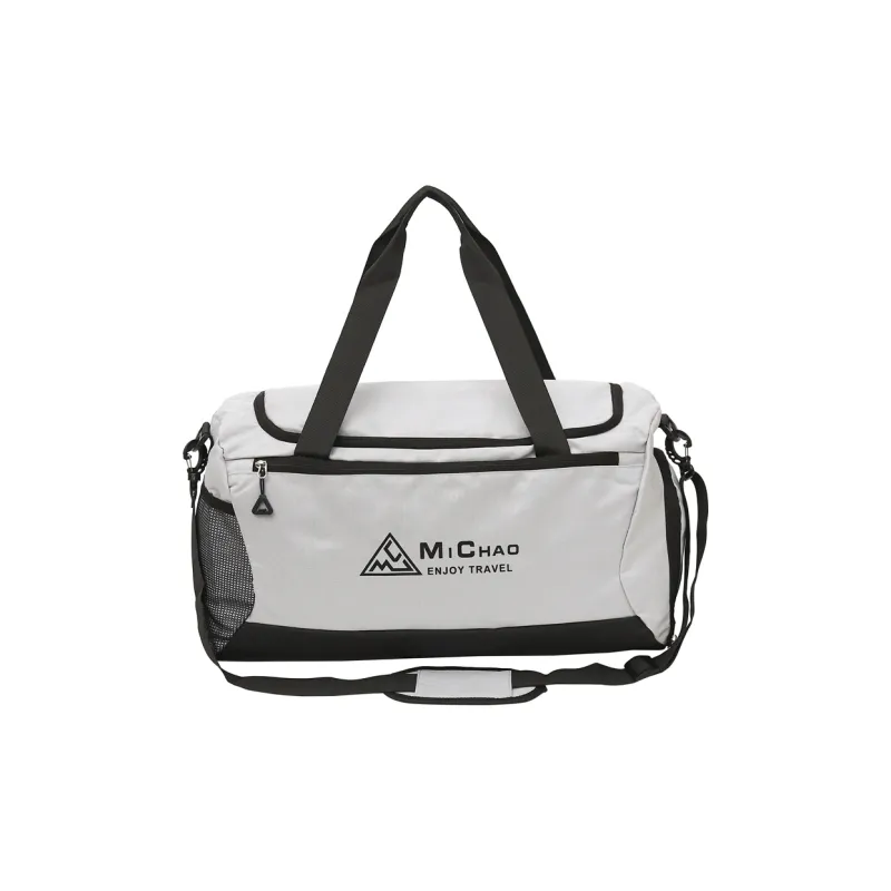 GEERDUN Nylon Gym Bag Tubas Unisex Gray/Black/Blue/Pink-0
