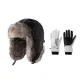 Black Hats & Caps+White Gloves
