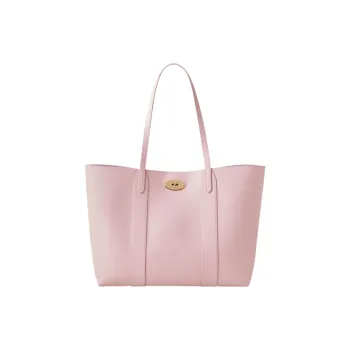 Mulberry Bayswater Grained Cow Leather Tote Bag Shopping Bag Handbag Regular Women's Rose Pink