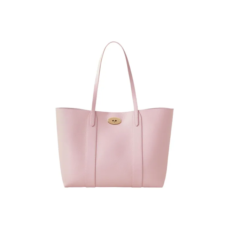 Mulberry Bayswater Grained Cow Leather Tote Bag Shopping Bag Handbag Regular Women's Rose Pink-0