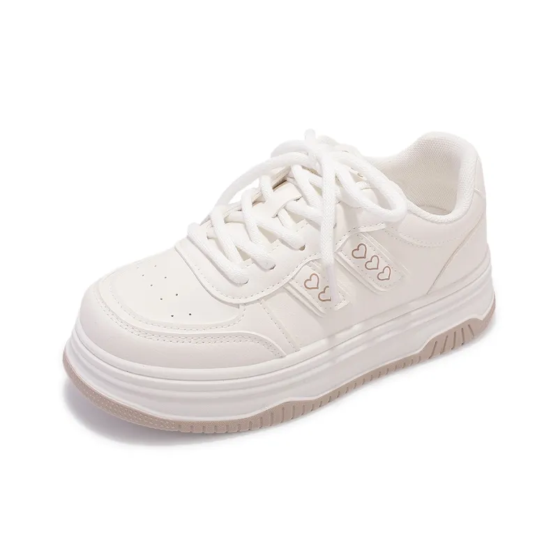 Shen Linsen Cushioning Slip Resistant Low Top Casual Shoes Women's Beige-2