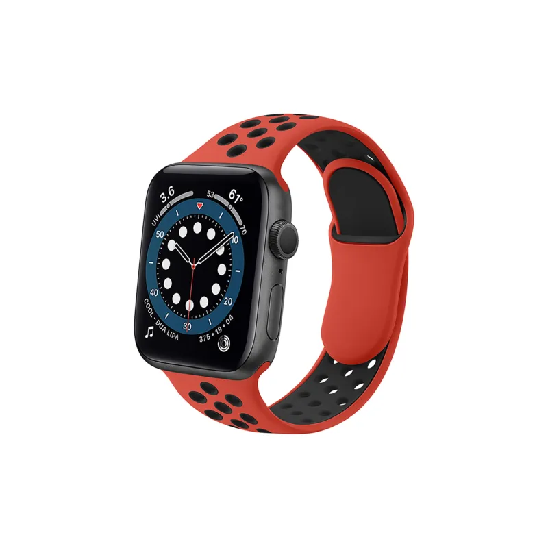 ZHENGGUANG Watch Band Apple Compatibility Silicone Material-30