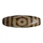 Handmade Full Oil Refined Three-Eye Old Sky Agate Pendant