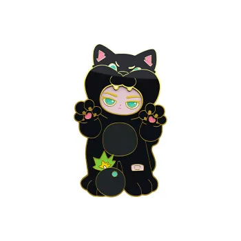 Koi Take Fun 'This! It's Hip-Hop 5 ' A Wave Of Wang Bang Team Wang Yibo Q Version Of The Metal Badge IP Merch