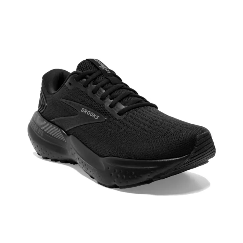 Brooks Cushioning, Slip Resistant, And Abrasion Resistant Low Top Running Shoes Men's Black-2