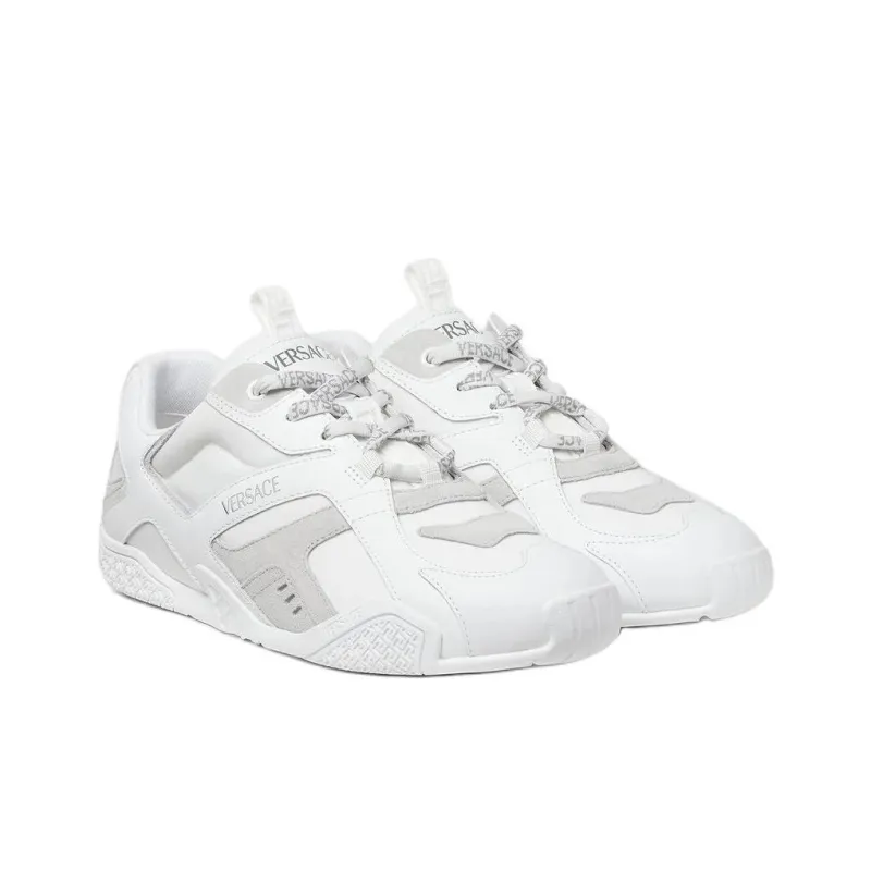 FANSIZHE Galaxia Low Top Casual Shoes Men's White-1