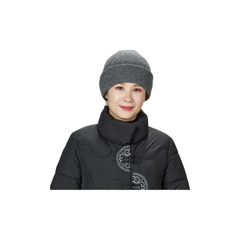 H YXIANG 34% Yak 66% Wool Beanies Women's-9