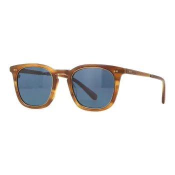 Mr. Leight Acetate Square Sunglasses Men's Brown