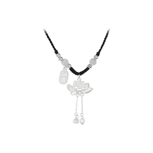 AGOVSKI Sterling Silver Necklaces Women's