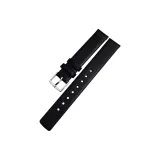 Black with Silver-Tone Buckle