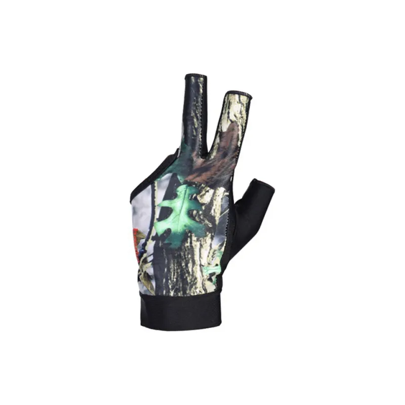 BOODUN Billiards Three Finger Gloves Silicone Lycra Disc Mesh Single For Left Hand Unisex-6
