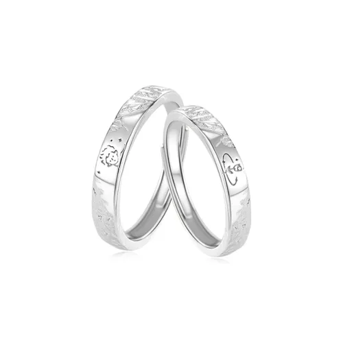 SHOIIIW S999 Fine Silver Rings Unisex