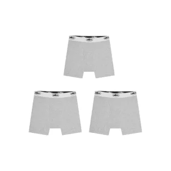 Corteiz Alcatraz Boxers 3 Pack Grey